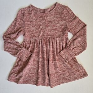 Isabel Maternity cozy warm pregnancy longsleeve flowy top dusty pink size S